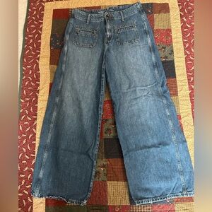 Old Navy High-Rise Baggy Wide-Leg Jeans  - Women’s Size 6
